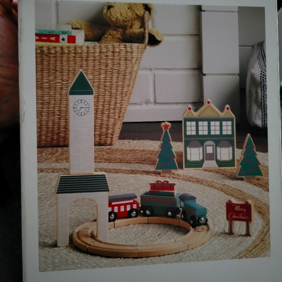Hearth & Hand Other - Hearth and hand wood train accessory set